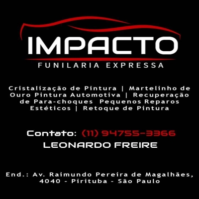 Logotipo Impacto Funilaria Expressa