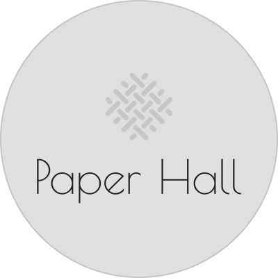 Logotipo Paper Hall Cortinas e Decorações