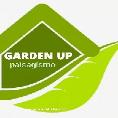 Logotipo Garden Up Paisagismo e Jardinagem