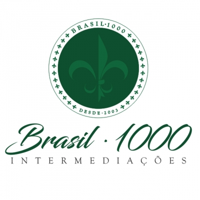 Logotipo Brasil 1000 Intermediações Comerciais