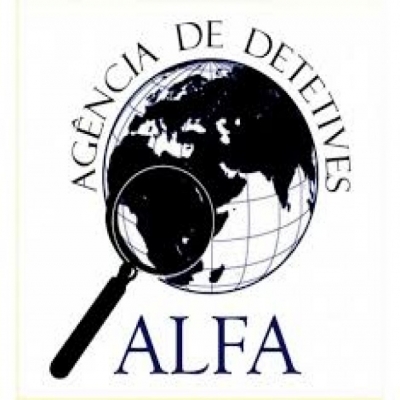 Logotipo Detetive Particular Alfa Em Curitiba